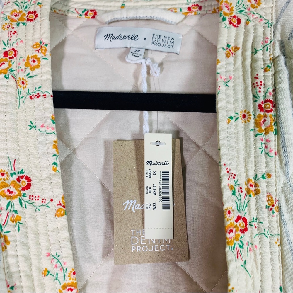 Madewell x The New Denim Project Patchwork Jacket - Picture 3 of 4